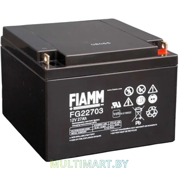 Аккумулятор для ИБП FIAMM FG22703 (12В/27 А·ч)